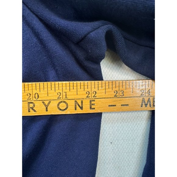 Susan Graver Weekend Womens Knit Blazer Jacket 2XL Blue Career Office - Picture 5 of 9